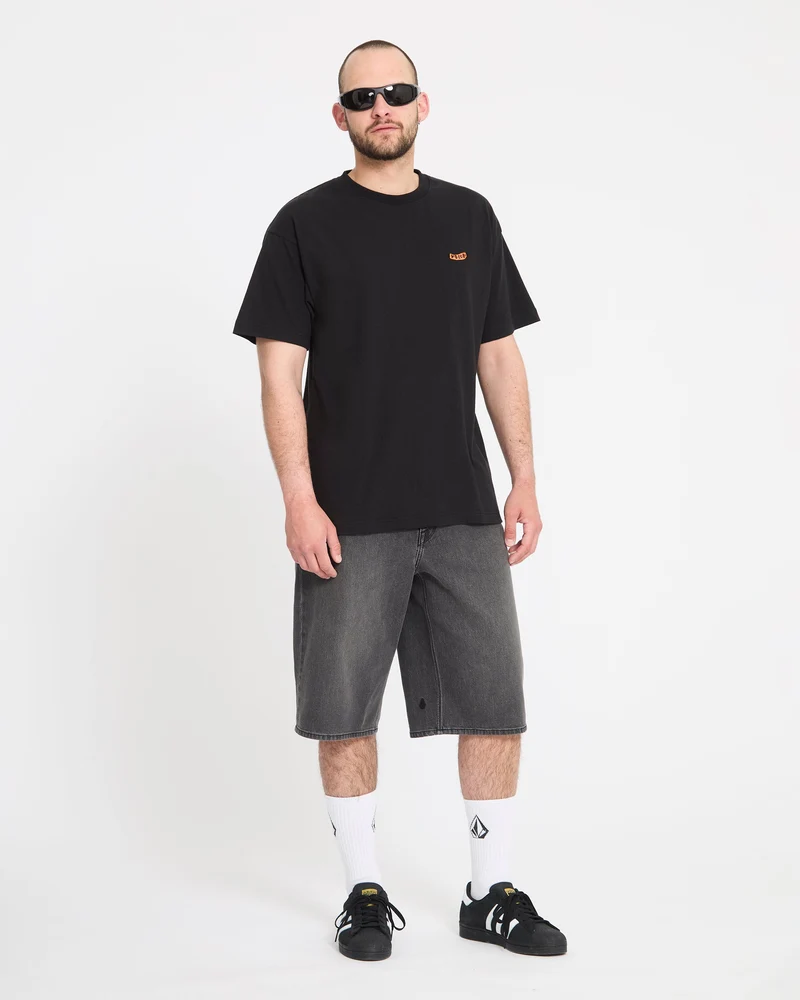 Chillow 24" Jeansshorts - Black Grey