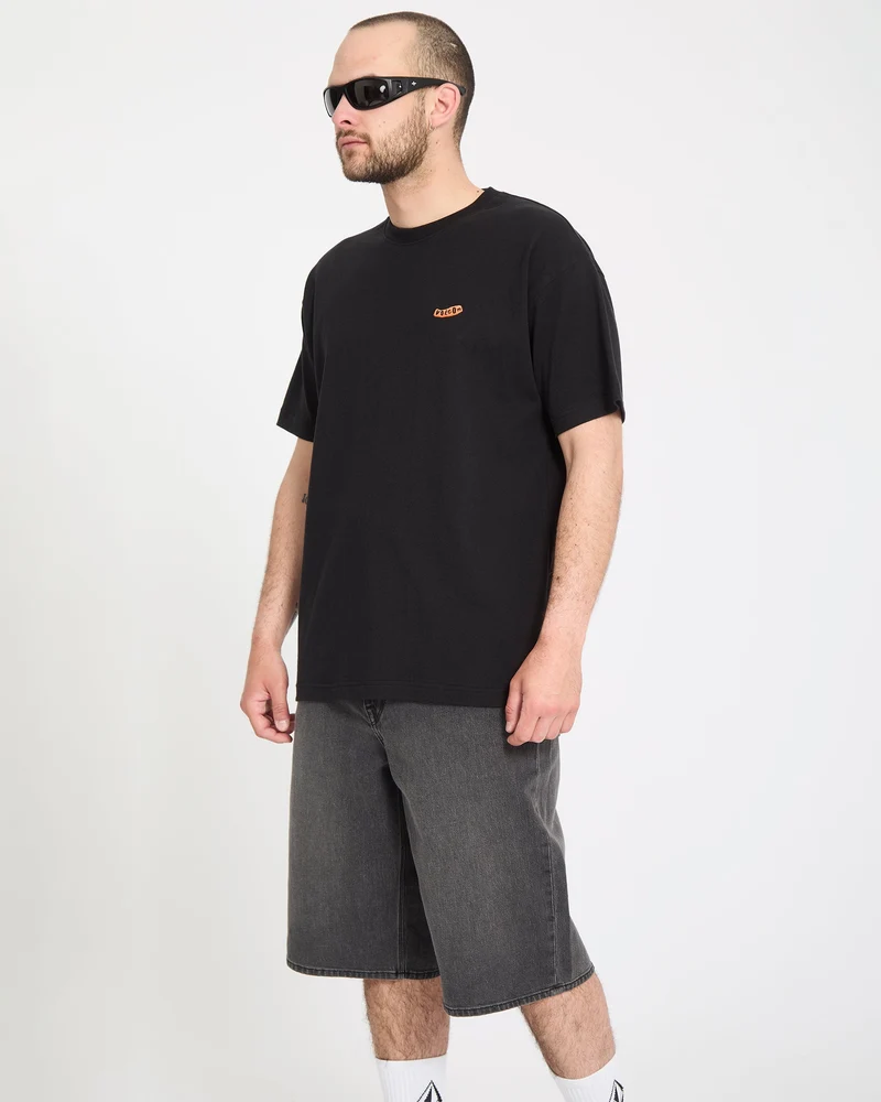 Chillow 24" Jeansshorts - Black Grey
