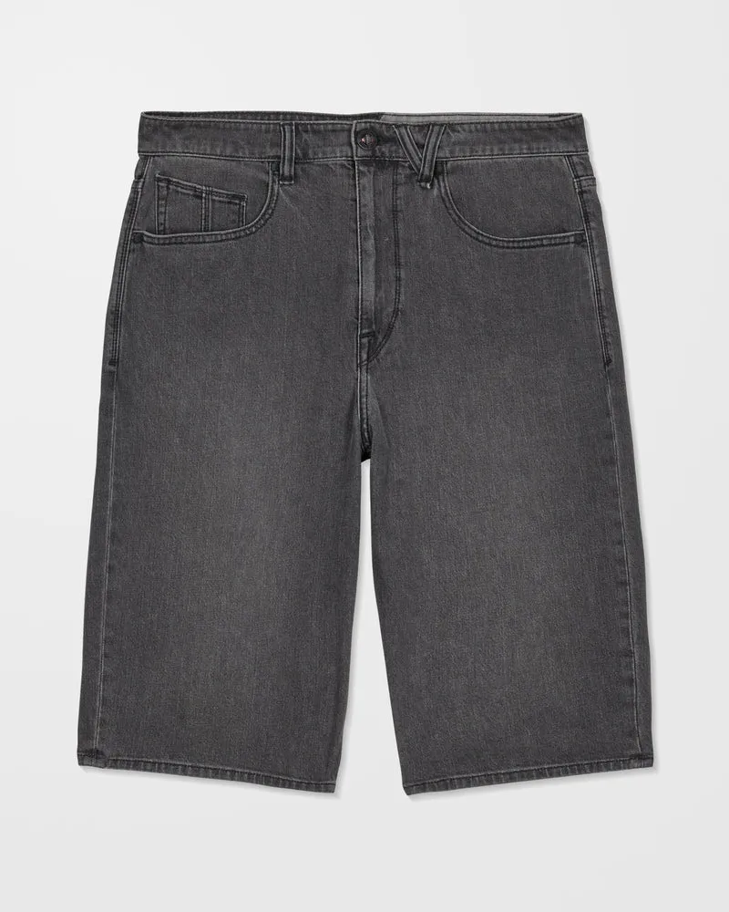 Chillow 24" Jeansshorts - Black Grey