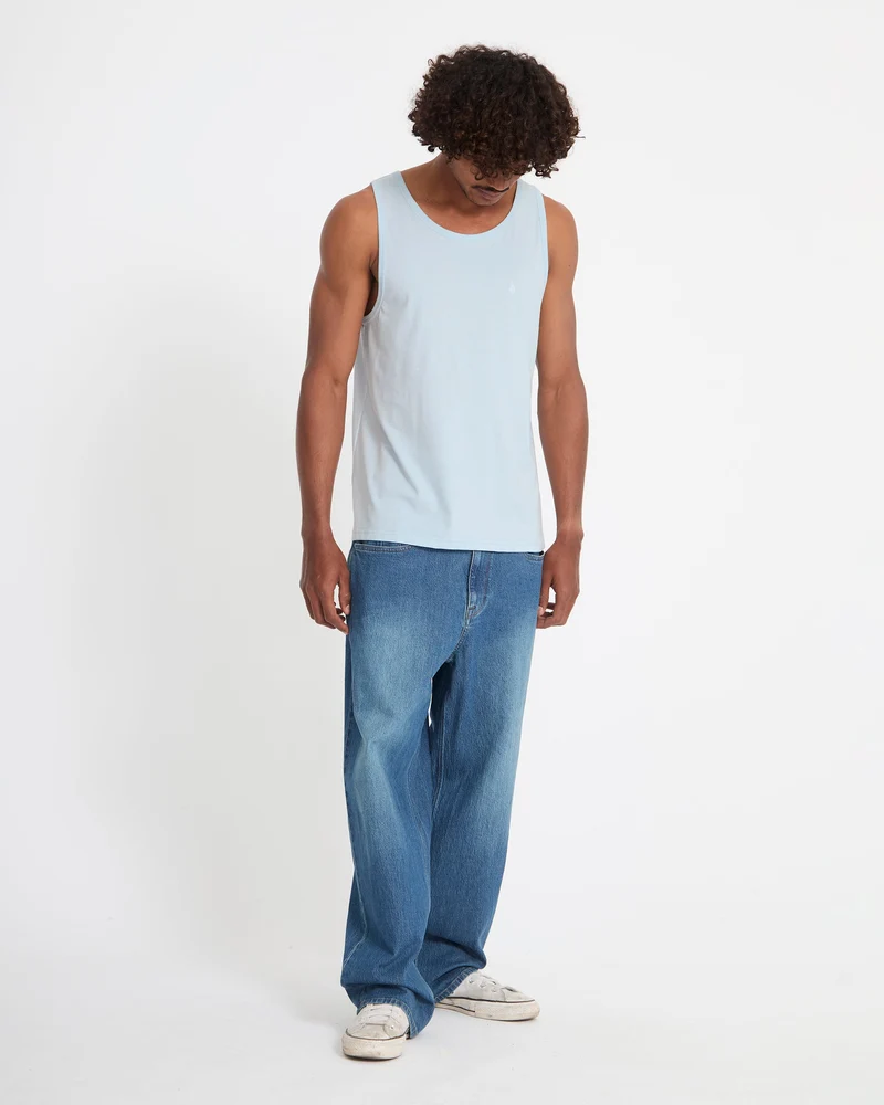 Stone Blanks Tanktop - Light Blue Acid