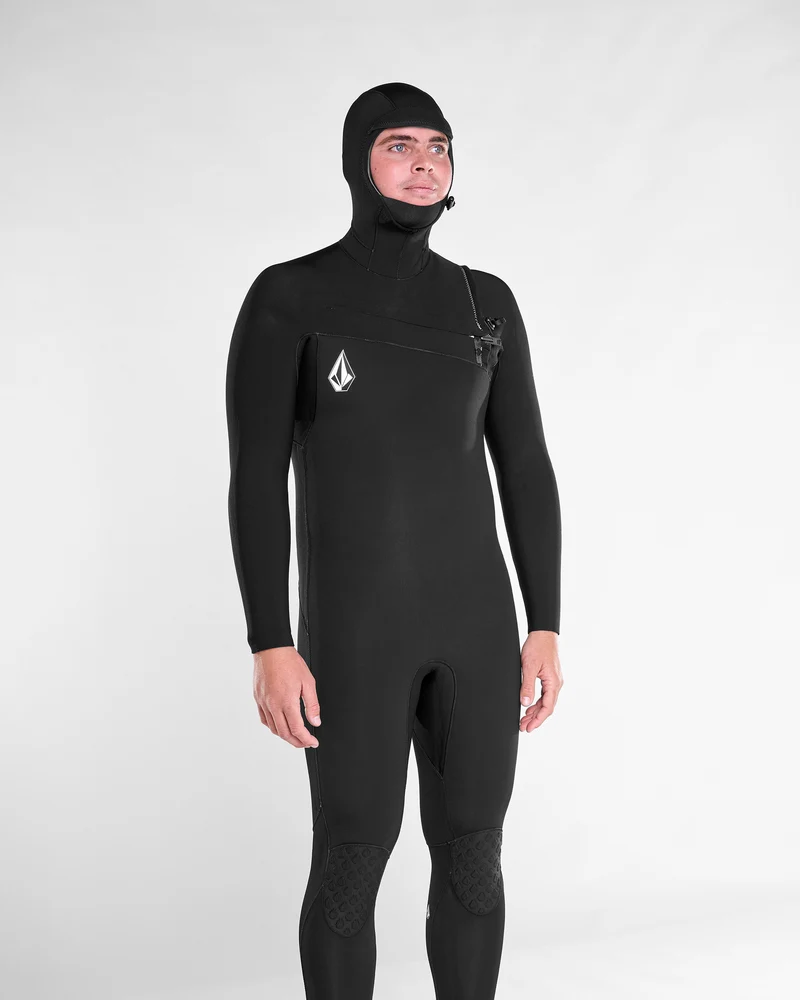 Modulator 5/4/3Mm Hooded Chest Zip Neoprenanzug - Black