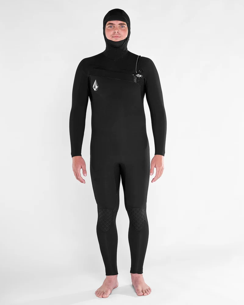 Modulator 5/4/3Mm Hooded Chest Zip Neoprenanzug - Black