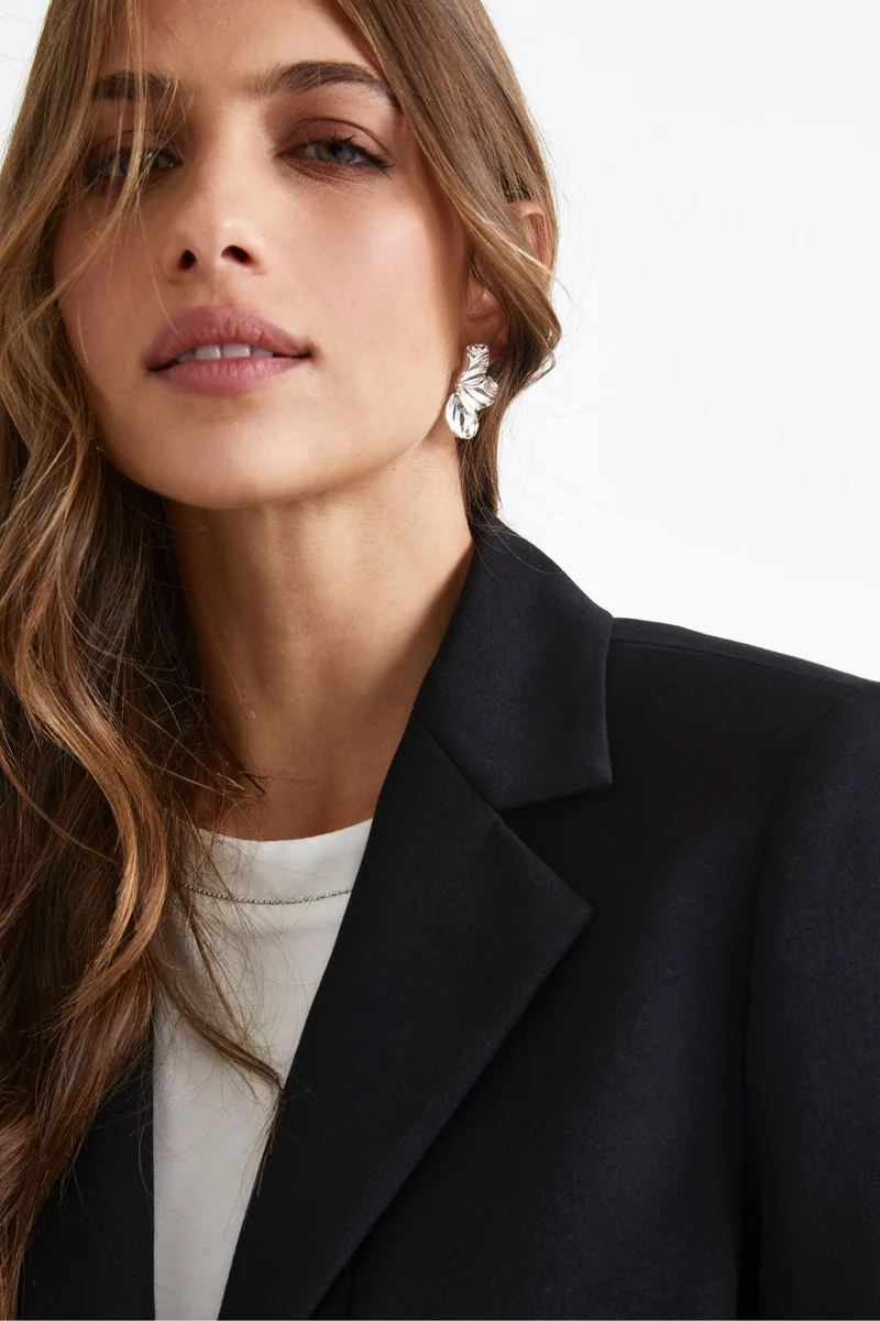 Blazer Elegante Monopetto - NERO