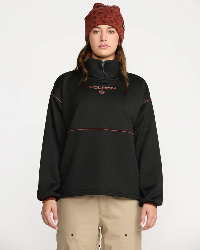 Hydro 1/4 Zip Sweatshirt - Black