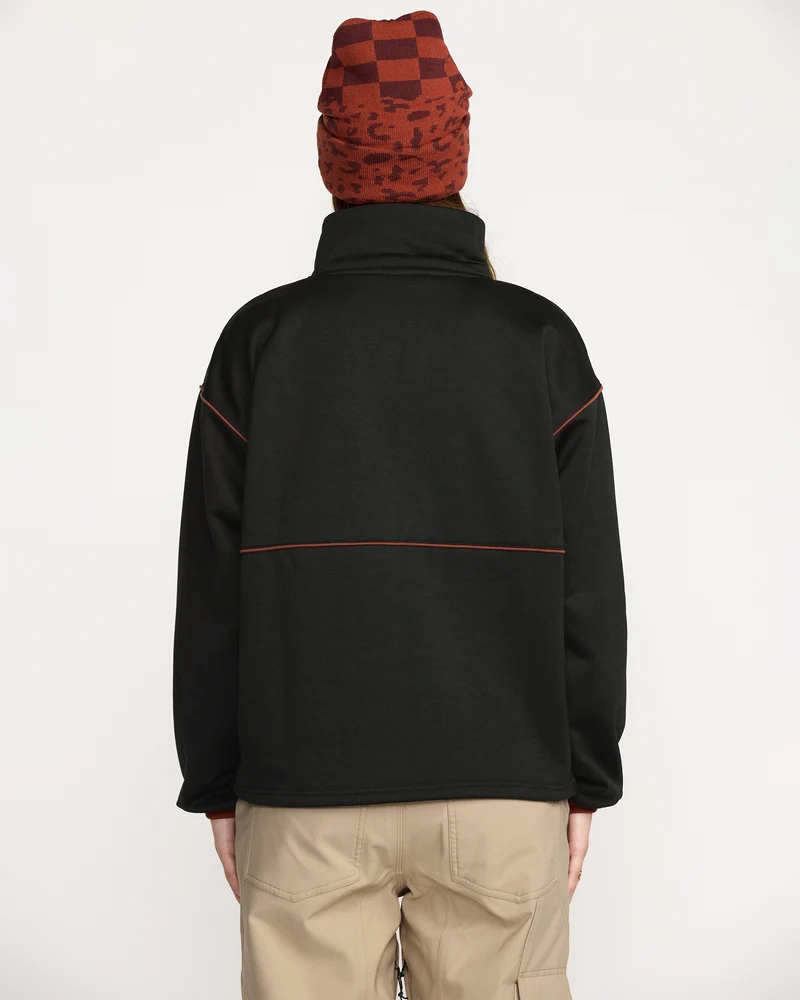 Hydro 1/4 Zip Sweatshirt - Black