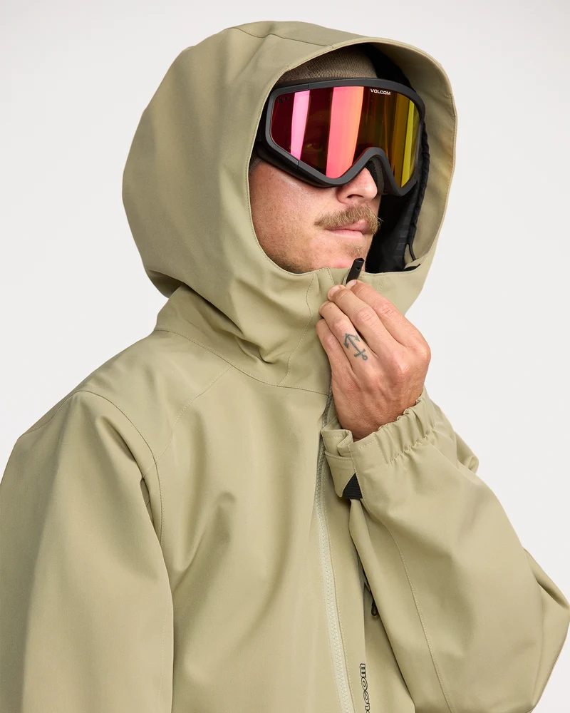 Brighton Full Zip Jacke - Moss Green