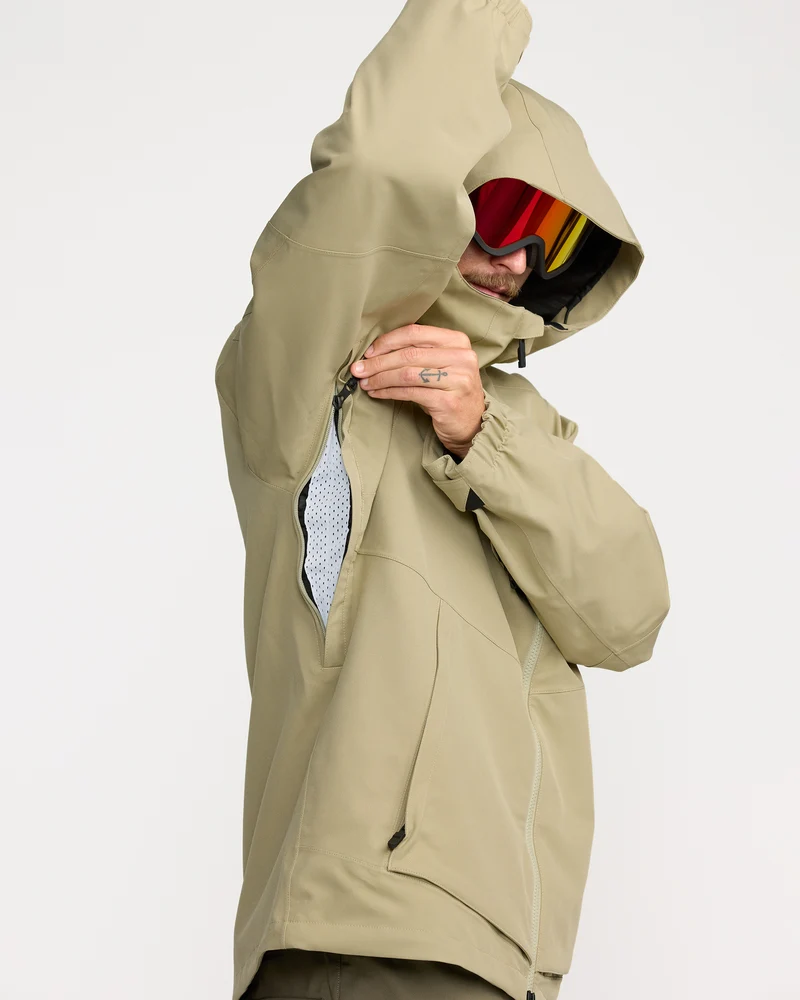 Brighton Full Zip Jacke - Moss Green