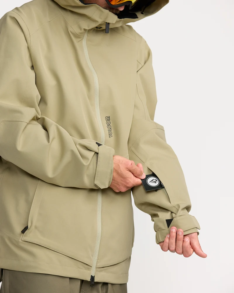 Brighton Full Zip Jacke - Moss Green