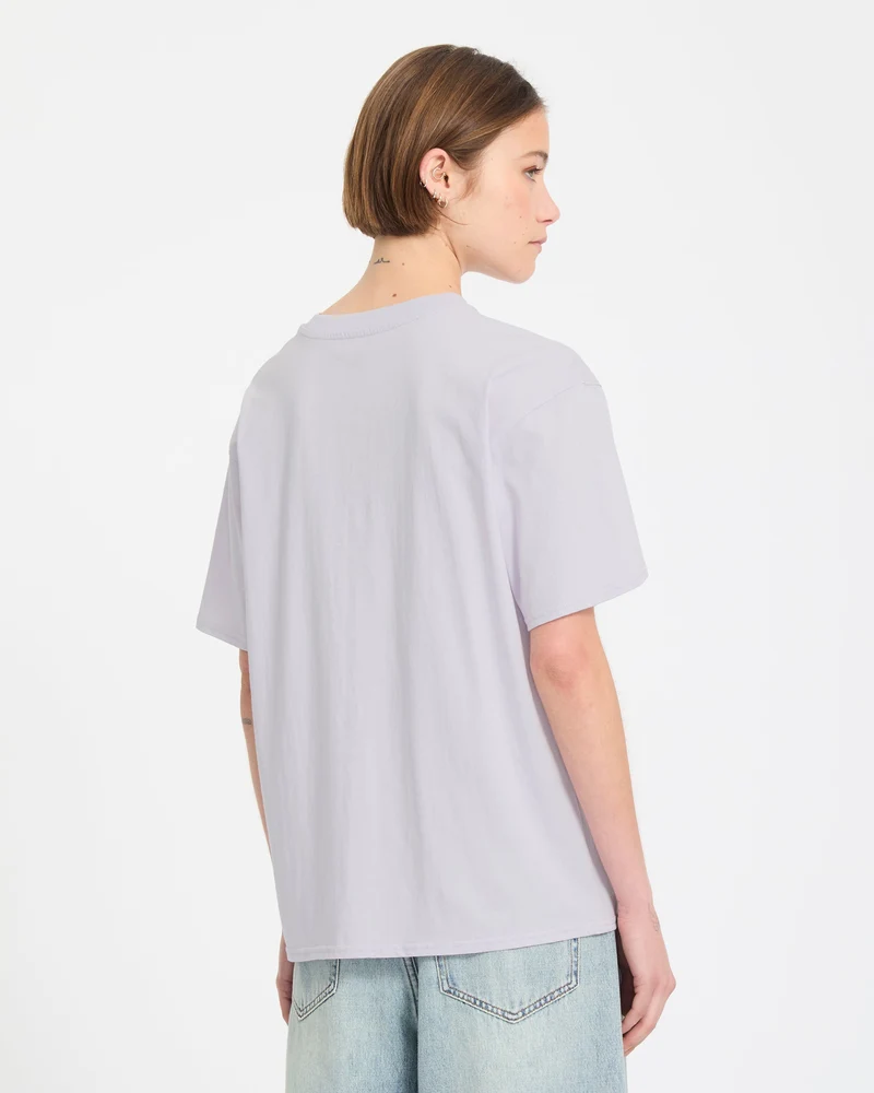 Burnout Boyfriend T-Shirt - Dusty Lavender