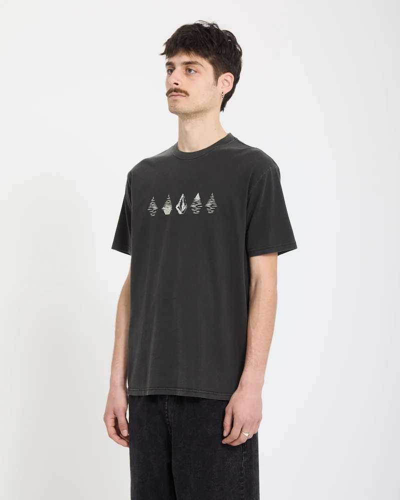 Lunar Phases T-Shirt - Black