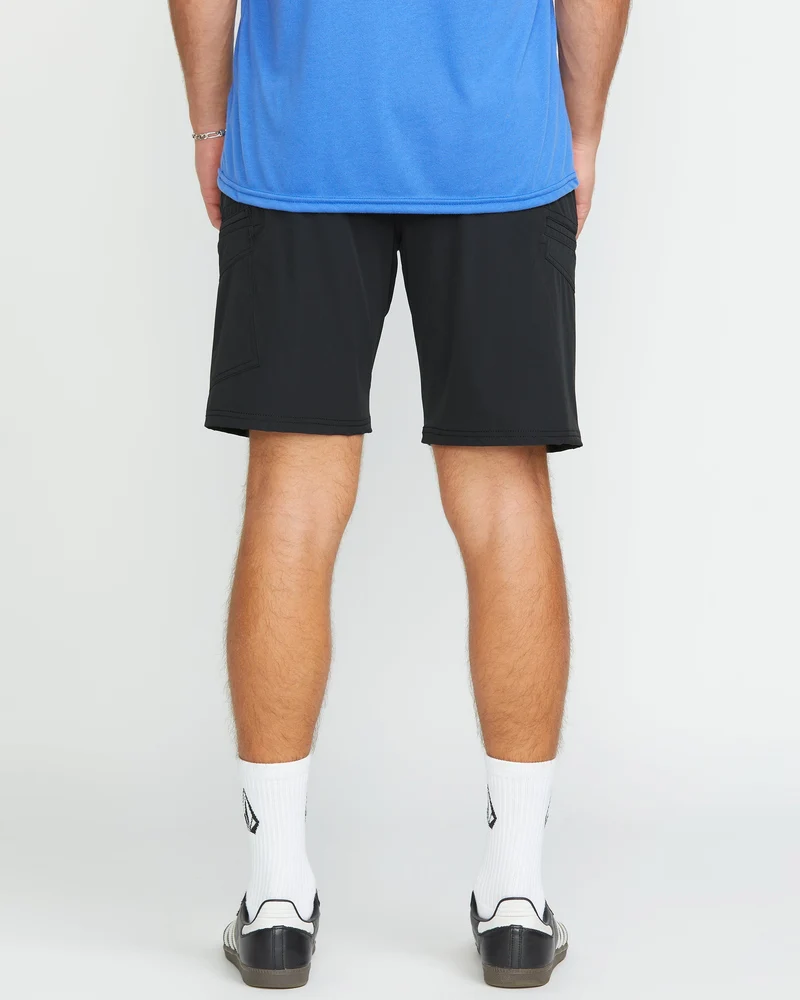 Cashed In Cargo 20" Hybrid-Shorts - Black