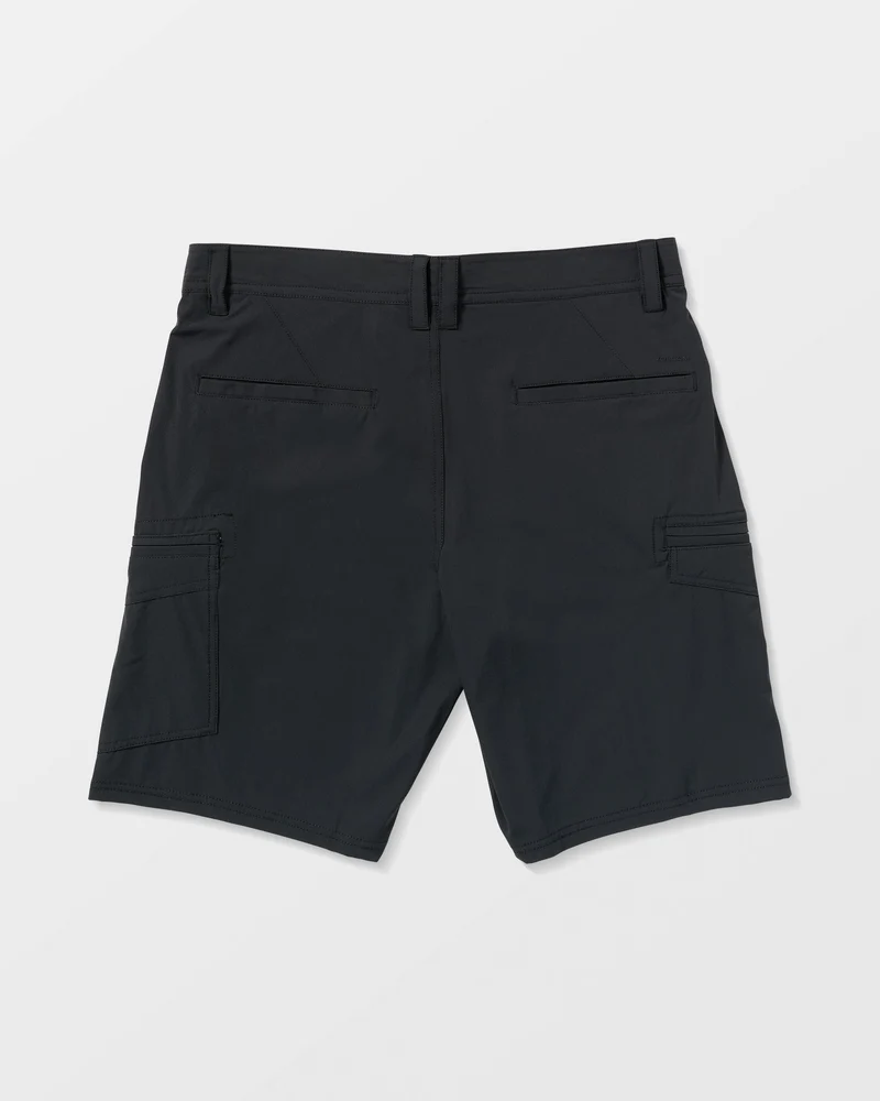Cashed In Cargo 20" Hybrid-Shorts - Black