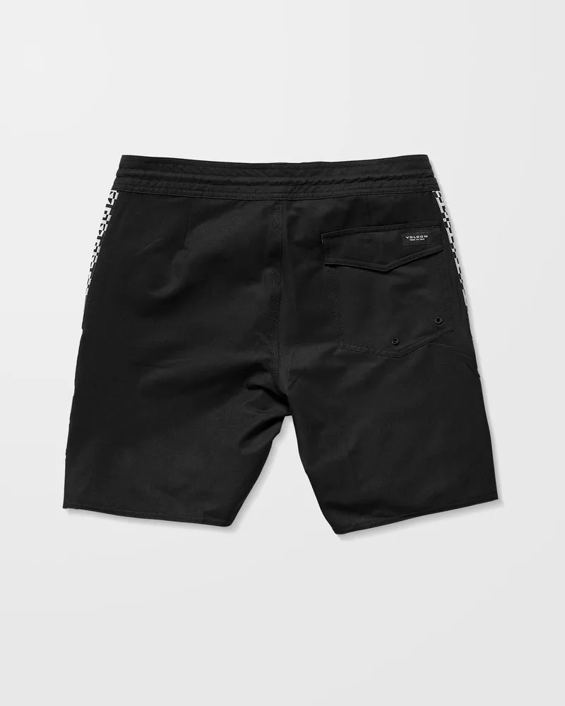 Yewster Loose Stoney 18" Boardshorts - Black