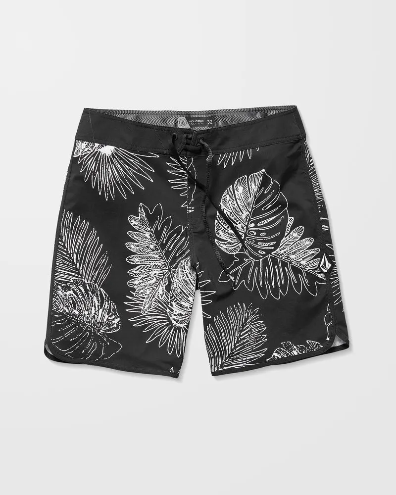 Scallop Mod 19" Boardshorts - Black