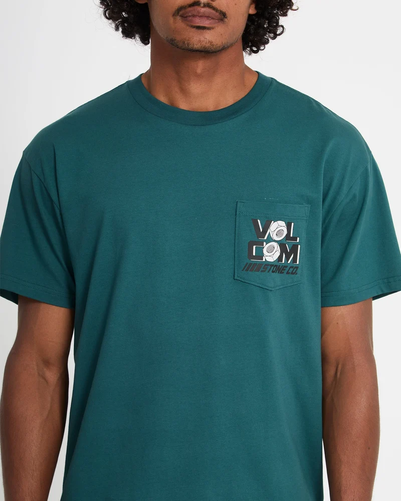 Parted Out Pocket T-Shirt - Rifle Green