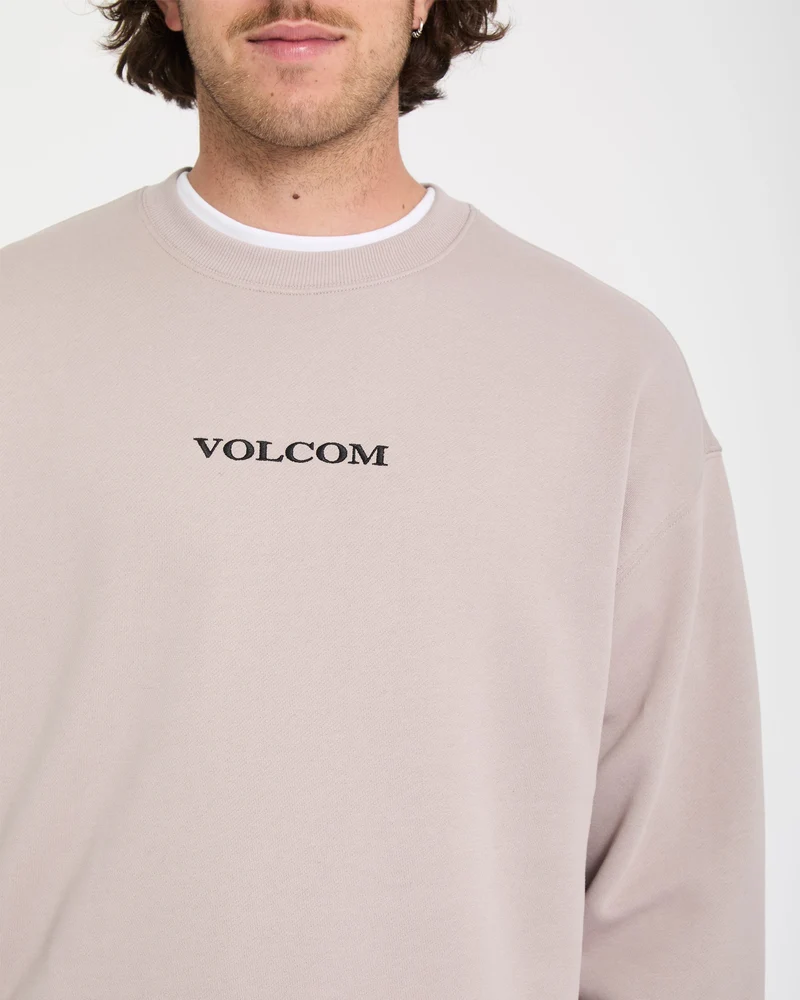 Volcom Stone Sweatshirt - Bark Brown