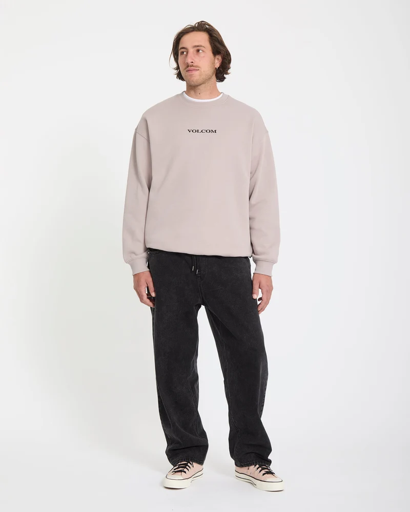 Volcom Stone Sweatshirt - Bark Brown