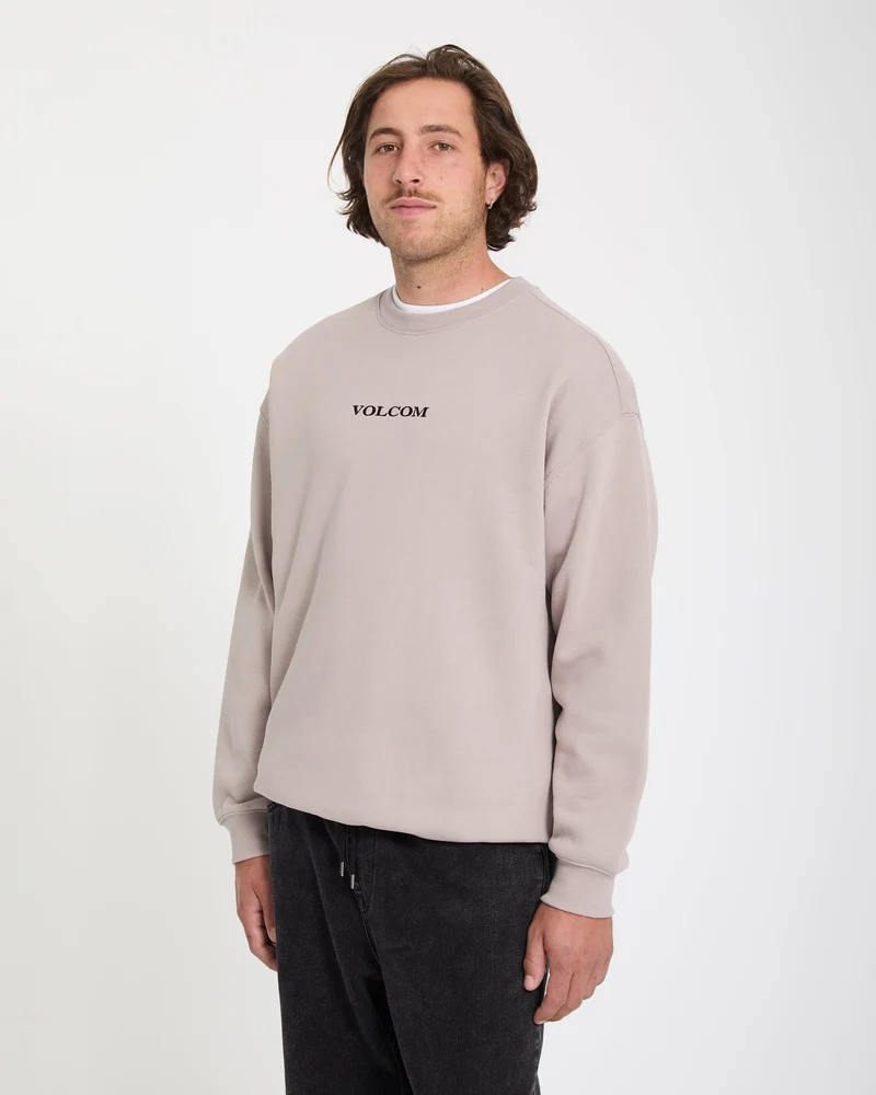 Volcom Stone Sweatshirt - Bark Brown