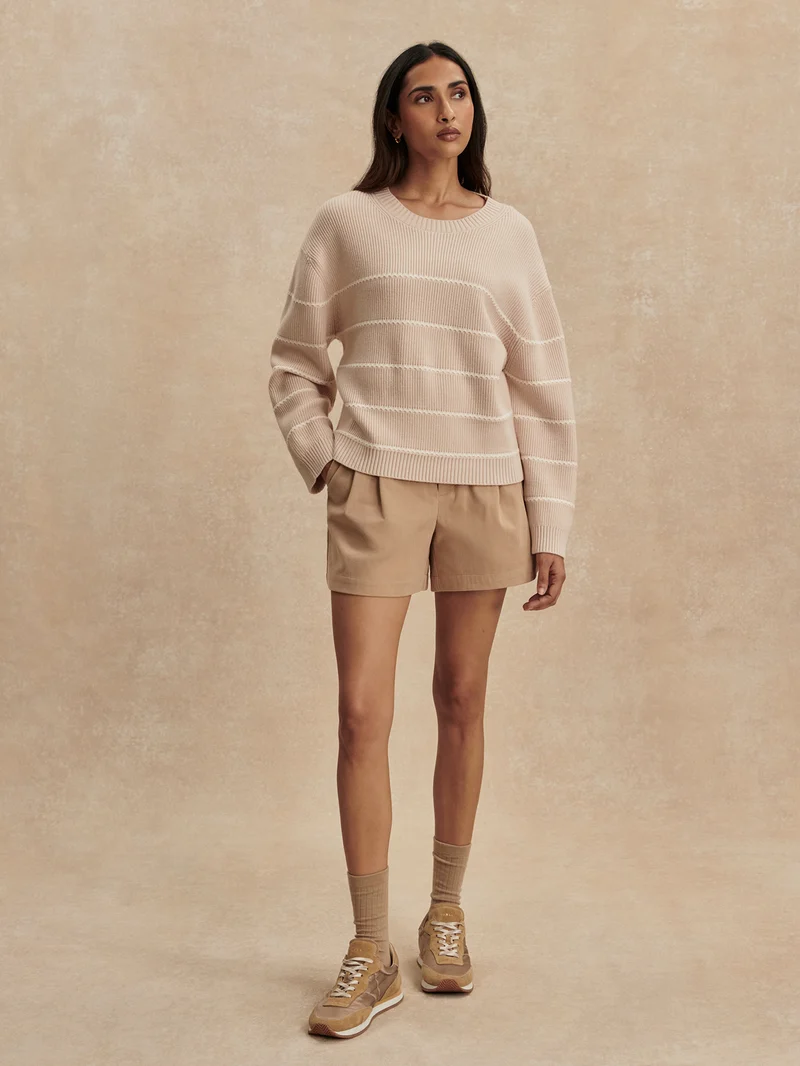 Meryl Stripe Knit Sweater