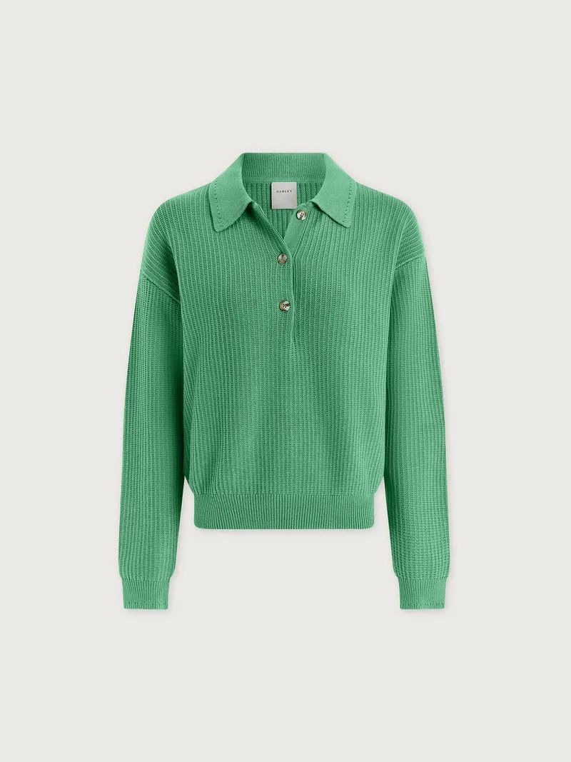 Marlie Polo Knit Sweater