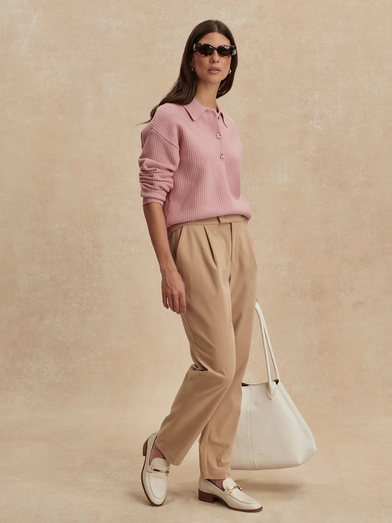 Marlie Polo Knit Sweater
