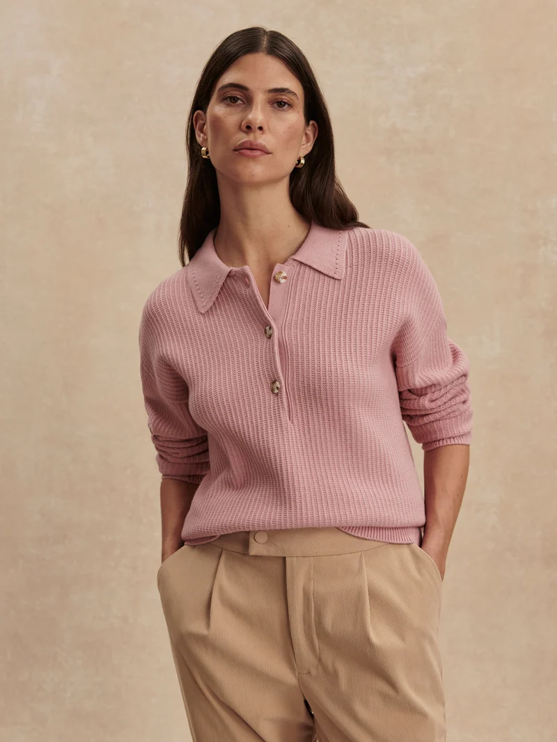 Marlie Polo Knit Sweater
