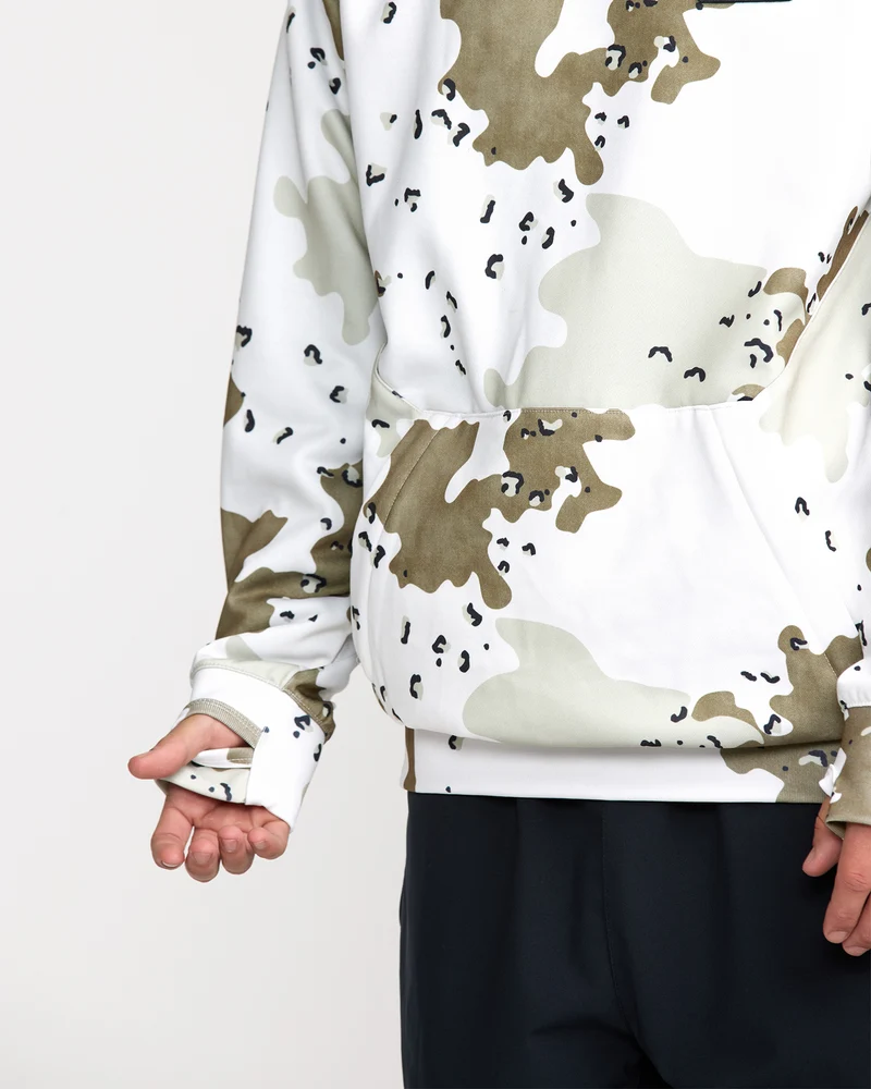 Hydro Riding Kapuzenpullover - White