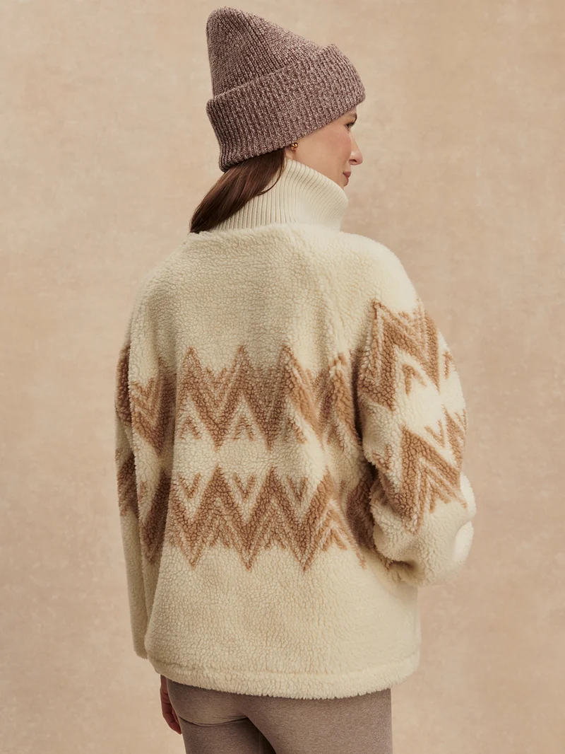 Hendrik Half-Zip Sherpa