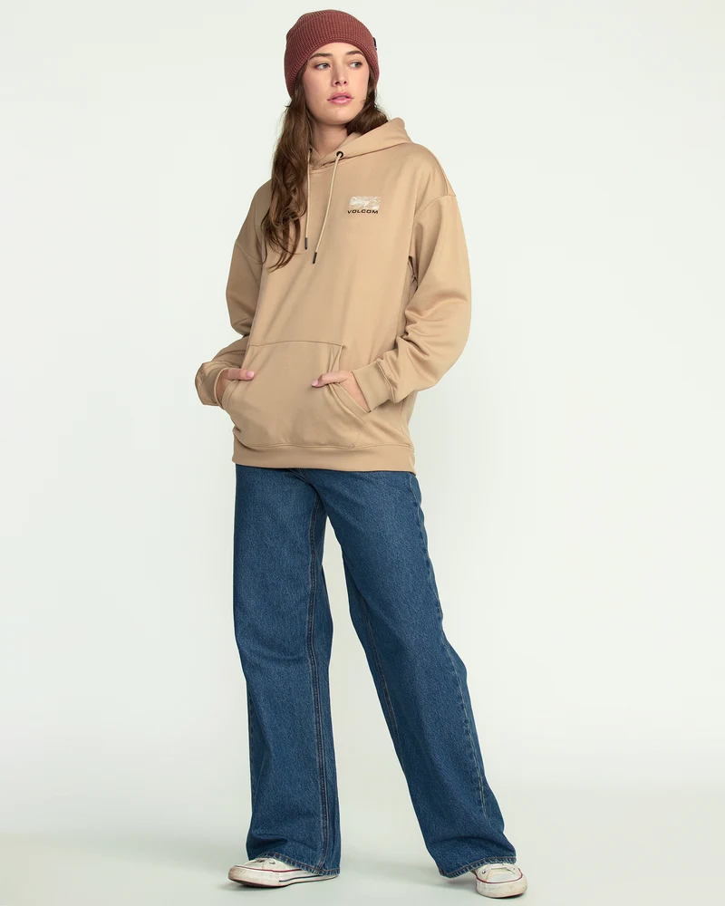 Essential Hydro Kapuzenpullover - Oatmeal