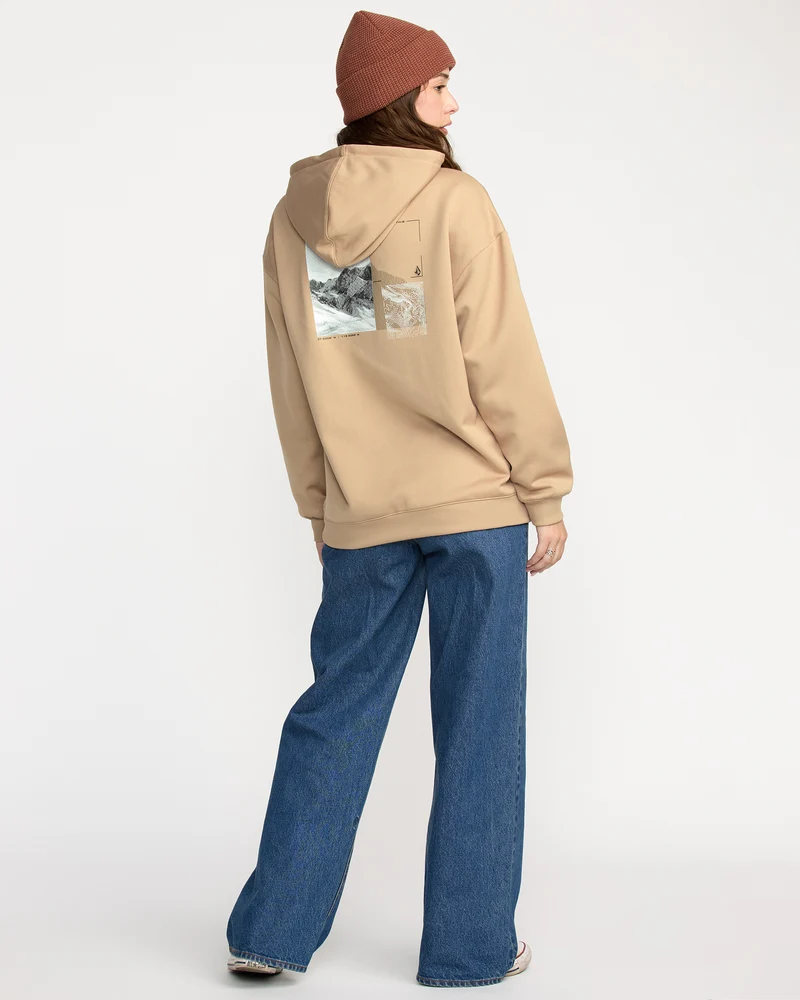 Essential Hydro Kapuzenpullover - Oatmeal