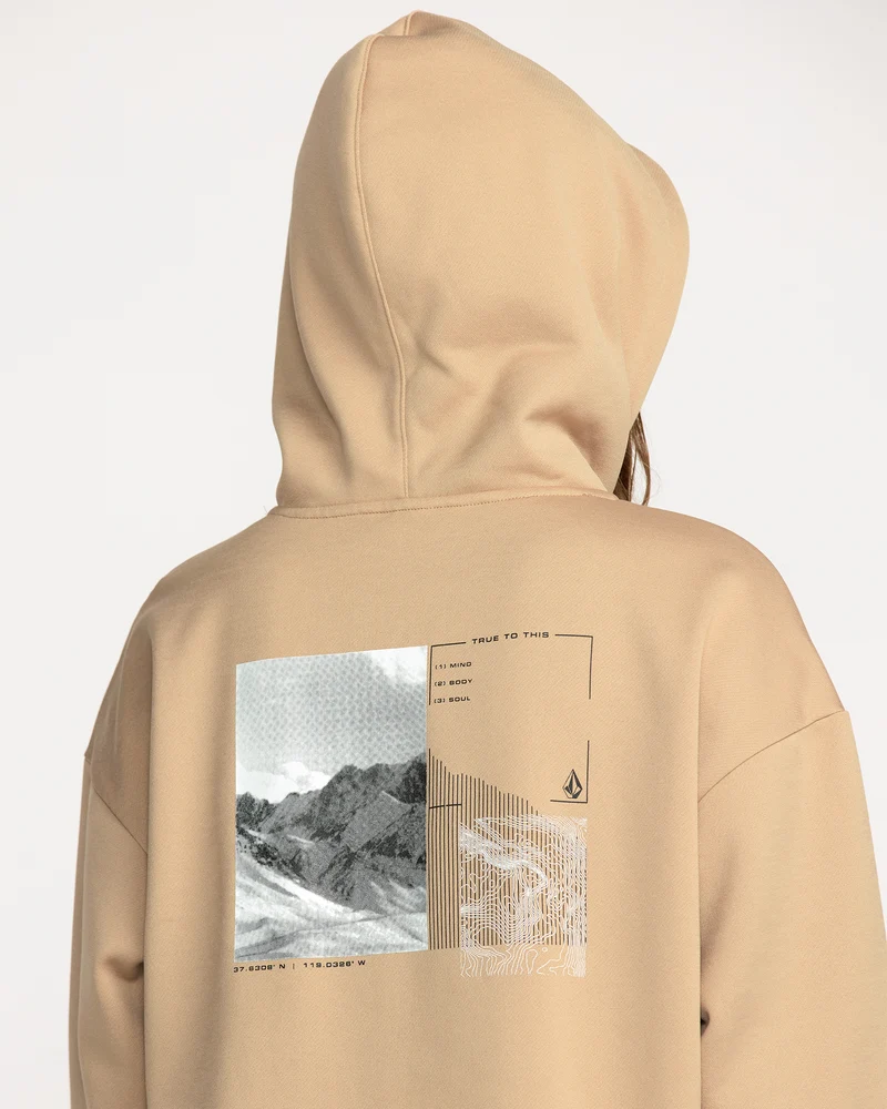 Essential Hydro Kapuzenpullover - Oatmeal