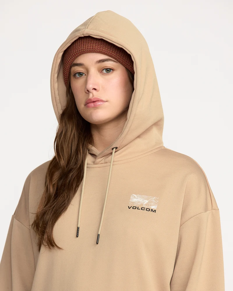 Essential Hydro Kapuzenpullover - Oatmeal