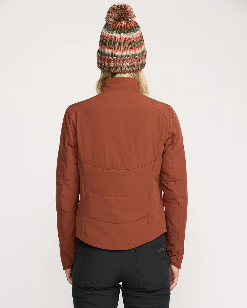 Evergreen Full Zip Jacke - Henna