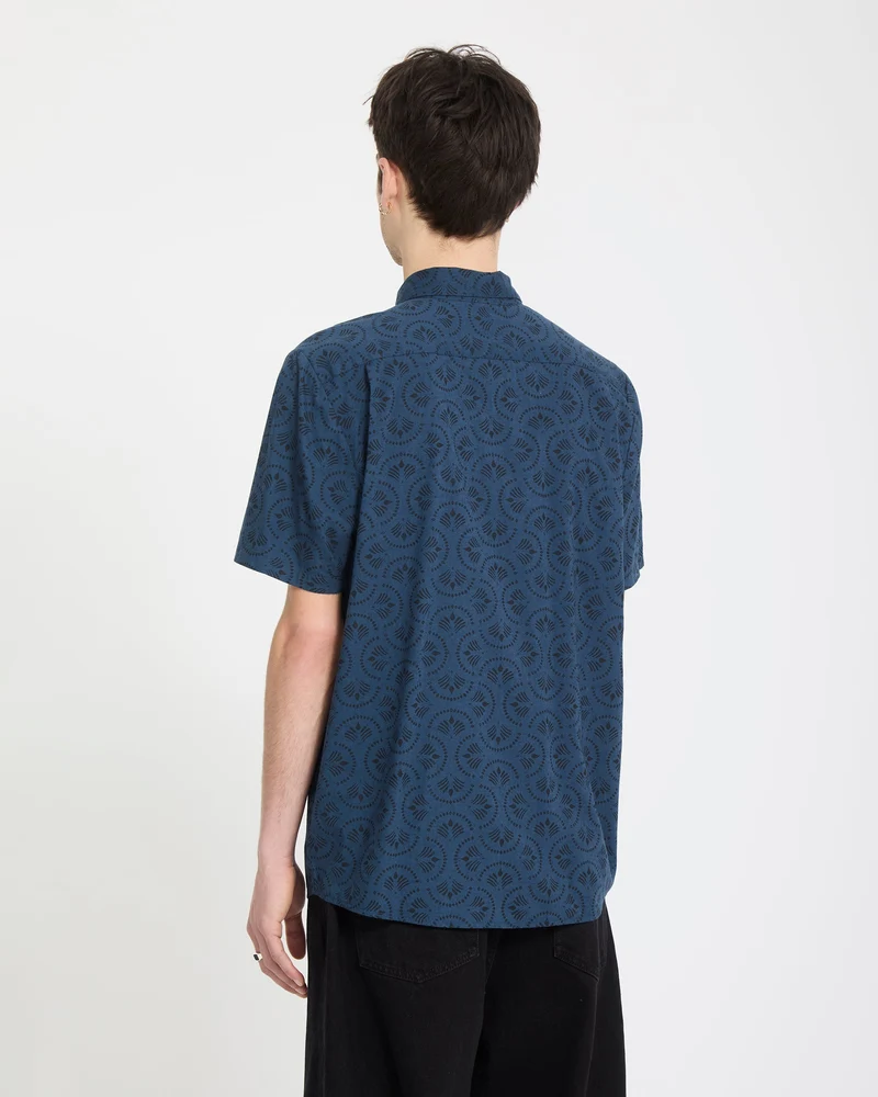 Scaler Stone Woven Hemd - Midnight Blue