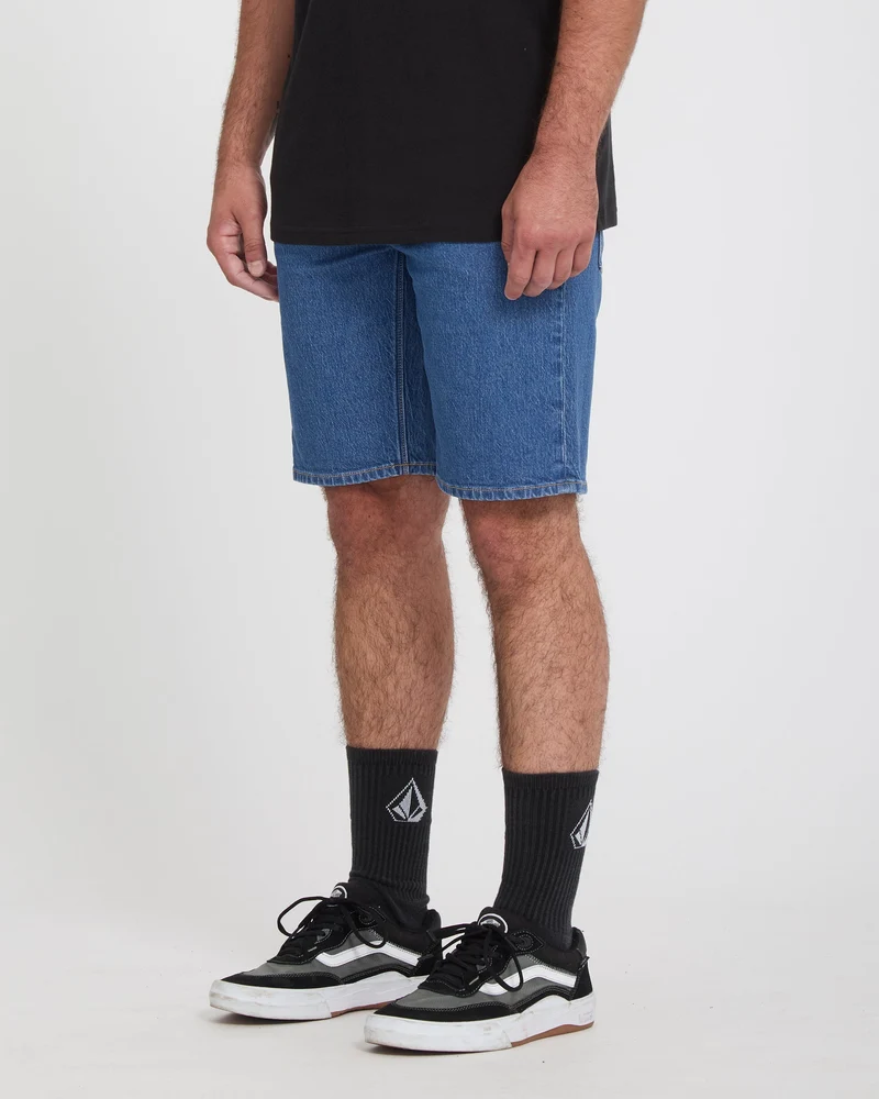 Solver Denim Shorts - Bold Blue