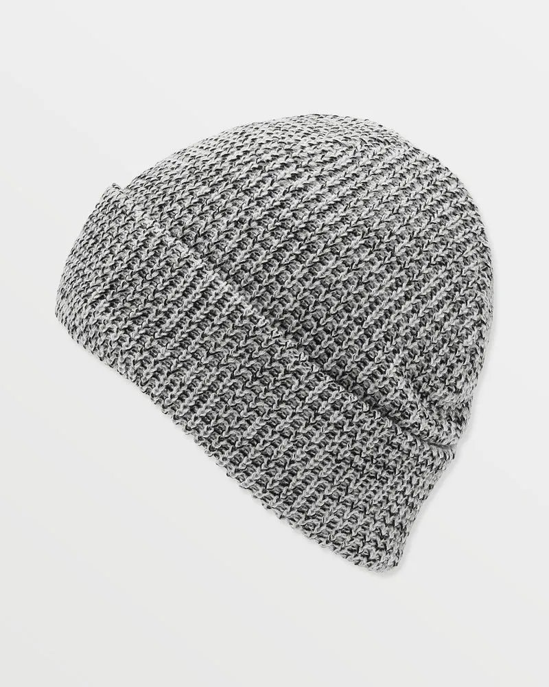 Stoned Knit Beanie- Black