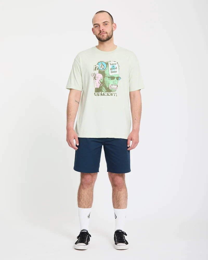 Frickin II 19" Shorts - Dust Bowl Indigo