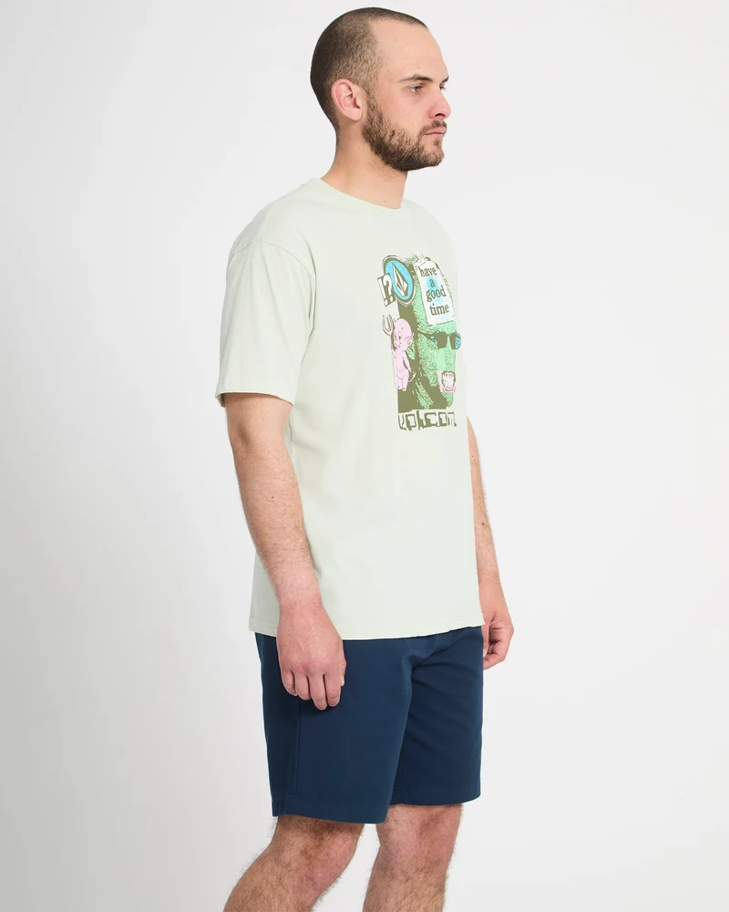 Frickin II 19" Shorts - Dust Bowl Indigo