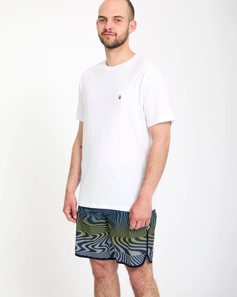 Encounter Scallop Mod 19" Boardshorts - Blueberry