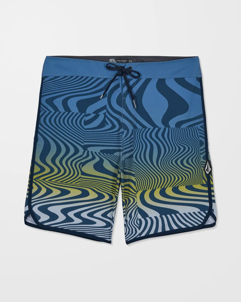 Encounter Scallop Mod 19" Boardshorts - Blueberry