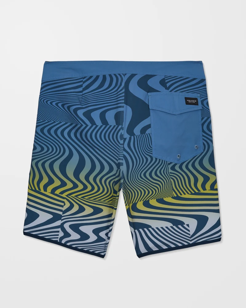 Encounter Scallop Mod 19" Boardshorts - Blueberry