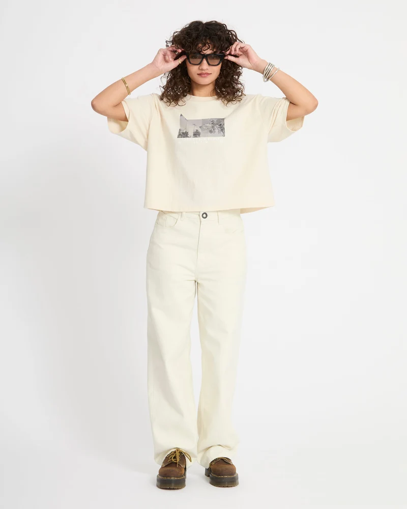 Bliss T-Shirt - Vintage White