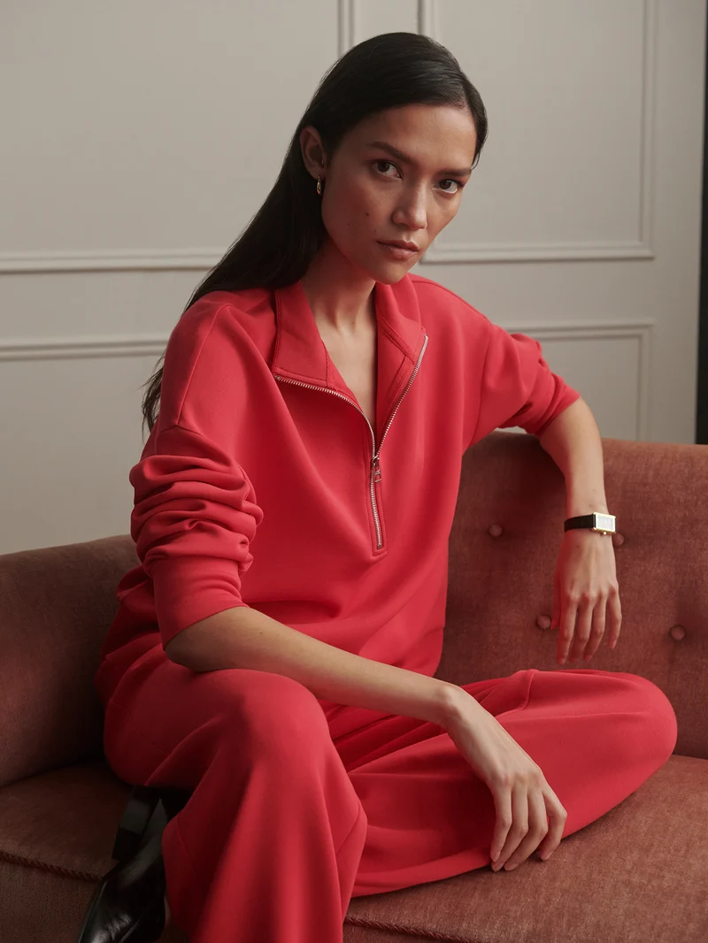 Mavis Mock Neck Sweat