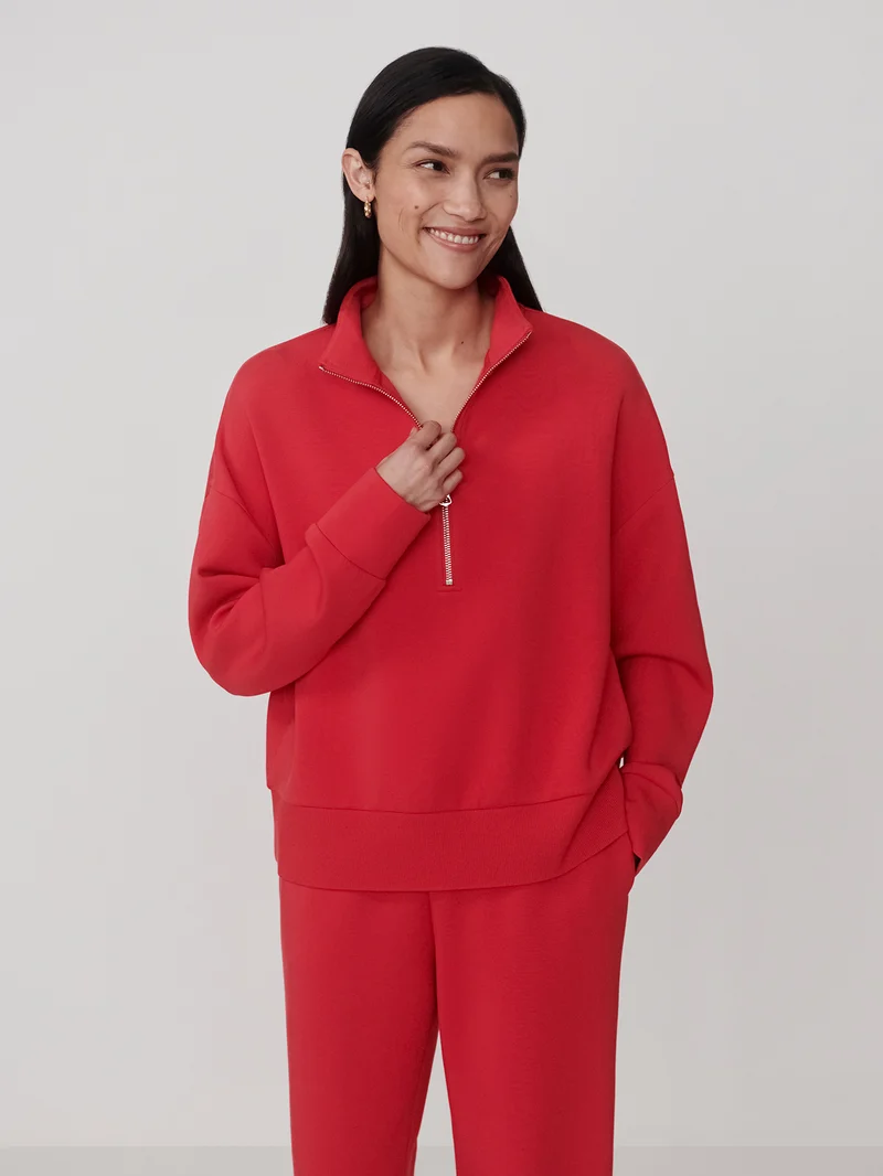 Mavis Mock Neck Sweat