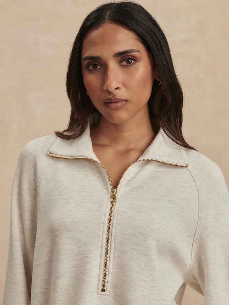 Selene Half Zip Sweat