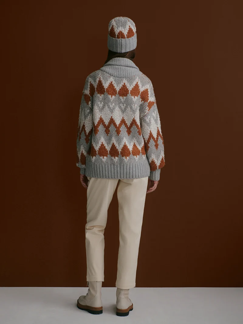 Brockley Jacquard Knit Jacket