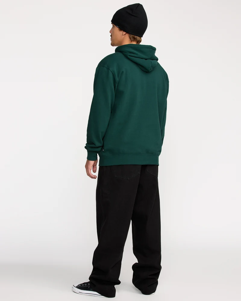 Essential Kapuzenpullover - Black Green