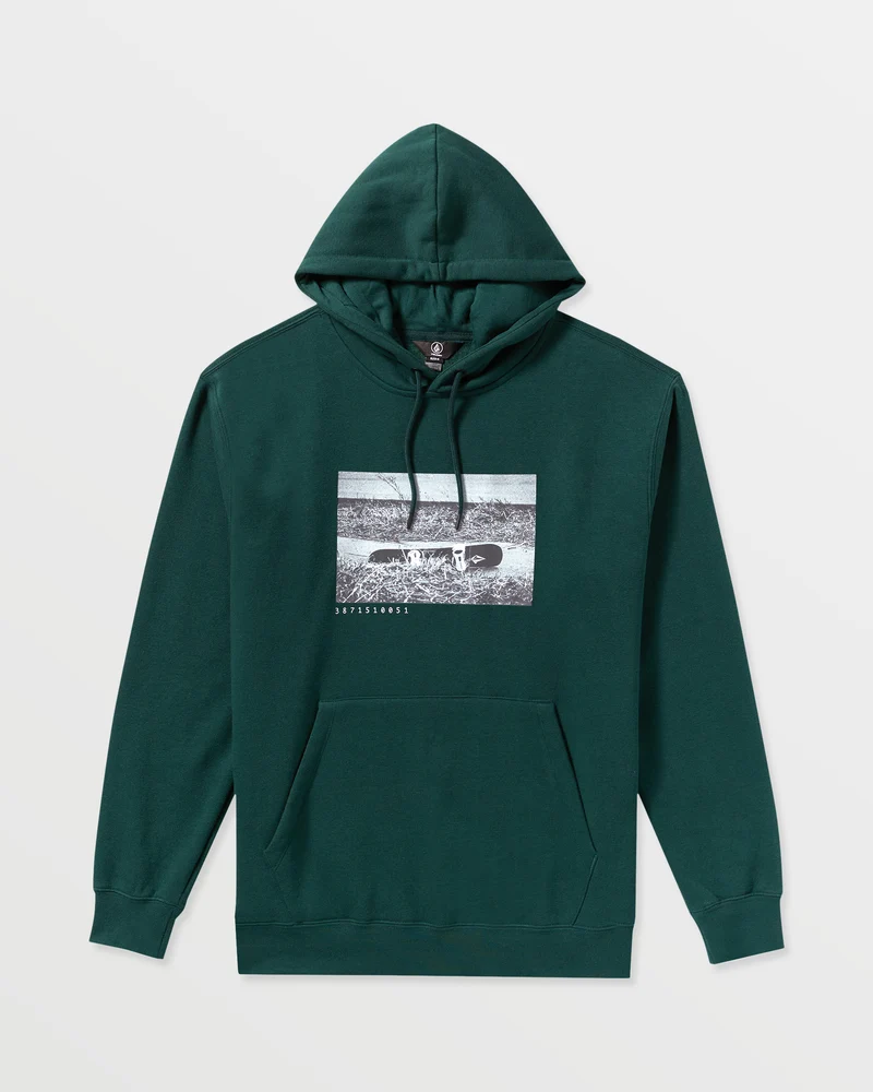 Essential Kapuzenpullover - Black Green