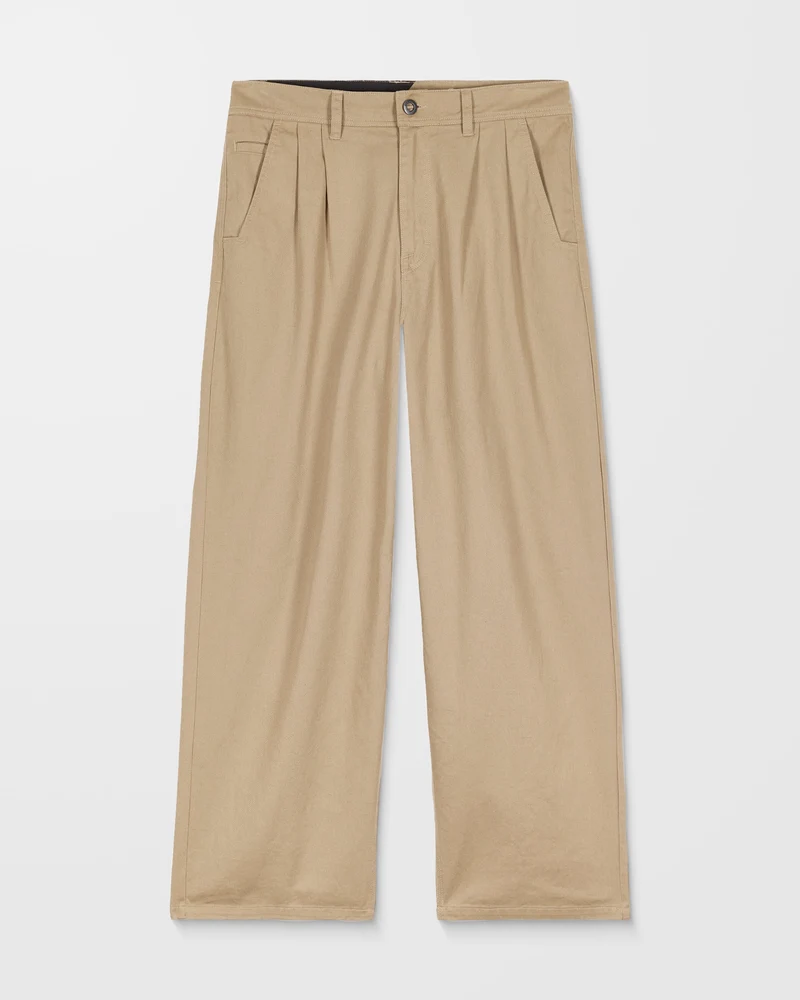 Baggos Pleat Hose - Khaki