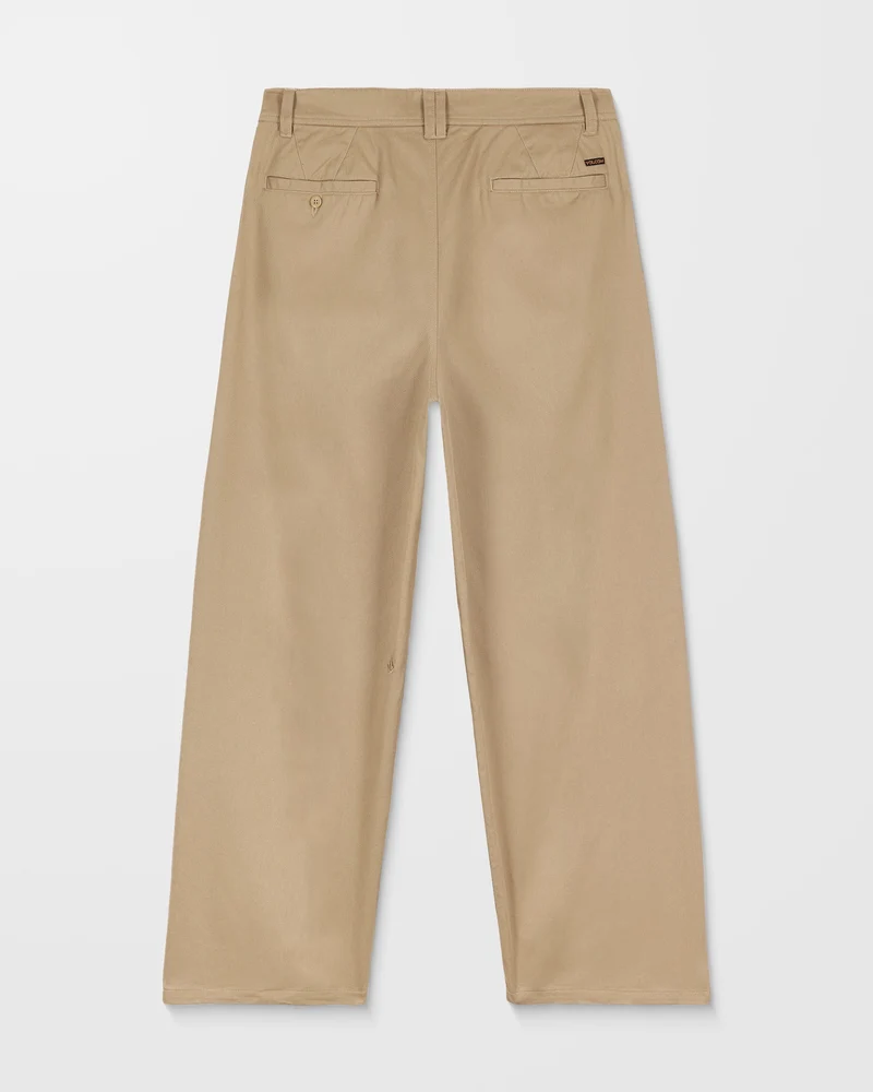 Baggos Pleat Hose - Khaki